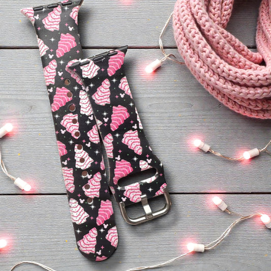 Pink Pastry Holiday Trees BAND ONLY