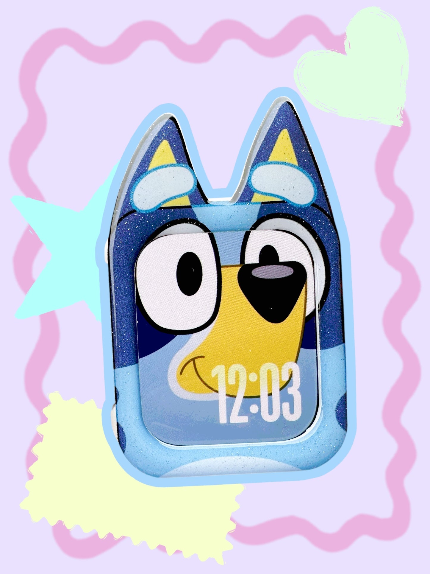 Blue Pup watch cover ONLY!!