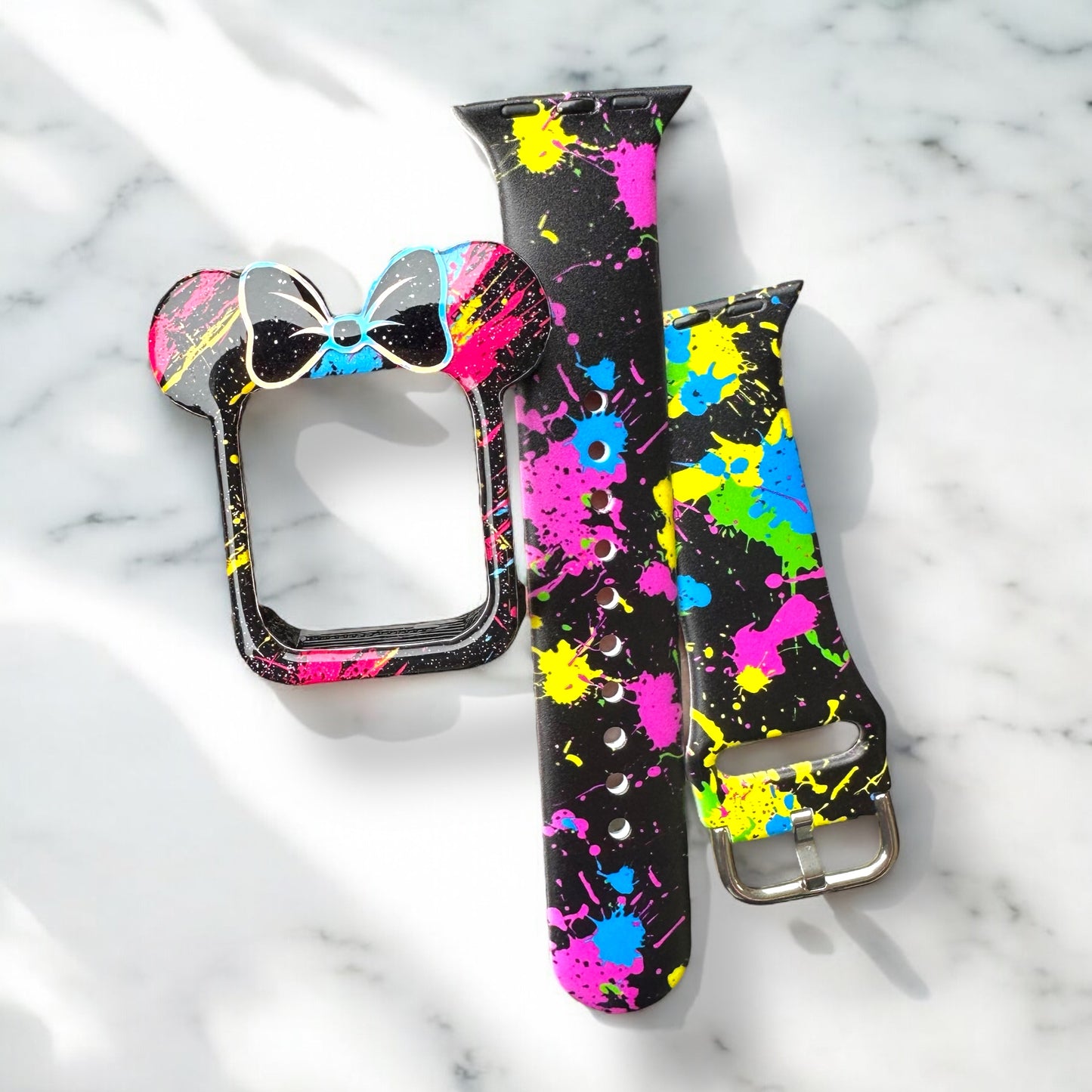 Paint Splatter band and cover bundle 10% less than buying separate