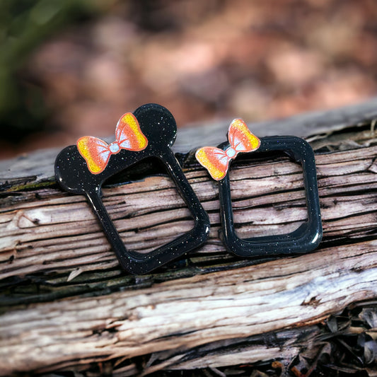 Candy Corn bow Watch Covers snack