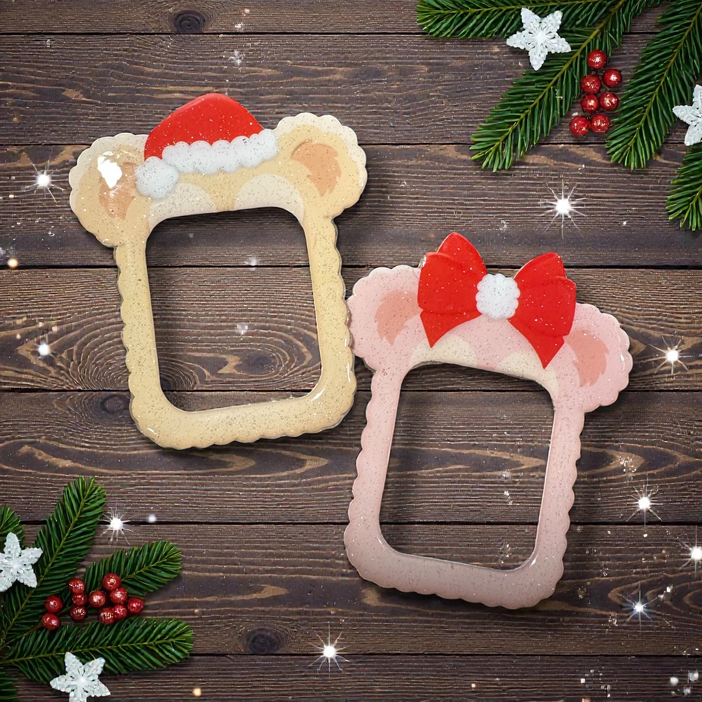 Teddy Bear Christmas Watch Cover gingerbread