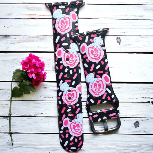 Pink Waffle Sprinkles BAND ONLY snack