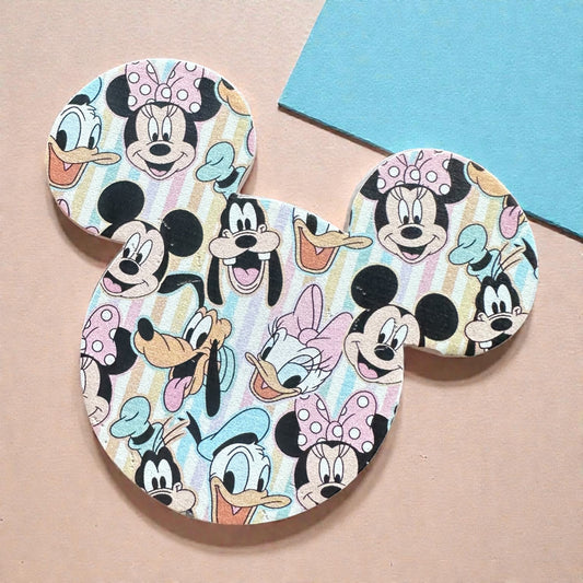 Pastel stripe characters Cinch Clip for shirt and tee valentine