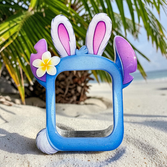 Bunny ear Blue Alien Easter band and Choice of ONE cover bundle 10% less than buying separate