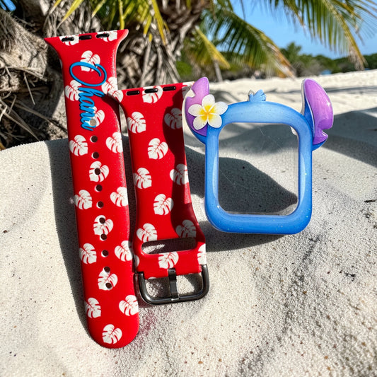 Blue Alien Plumeria band and Choice of ONE cover bundle 10% less than buying separate