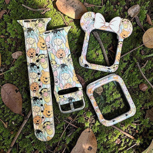 Pastel 100 Acre Stripes Band and Cover BUNDLE for 10% less