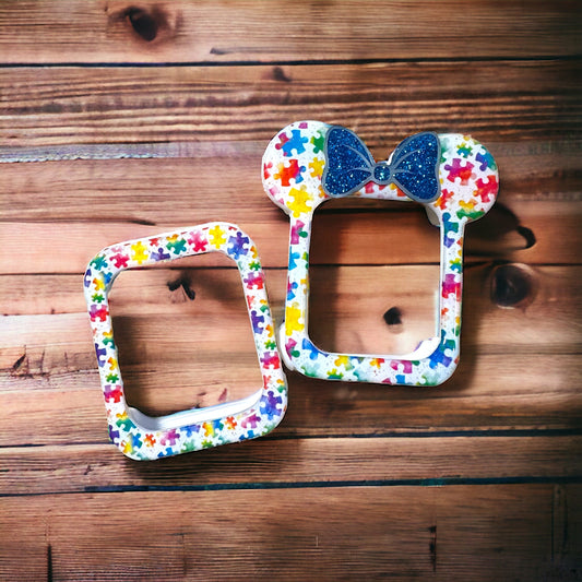 Autism Acceptance Awareness band and cover bundle 10% less than buying separate