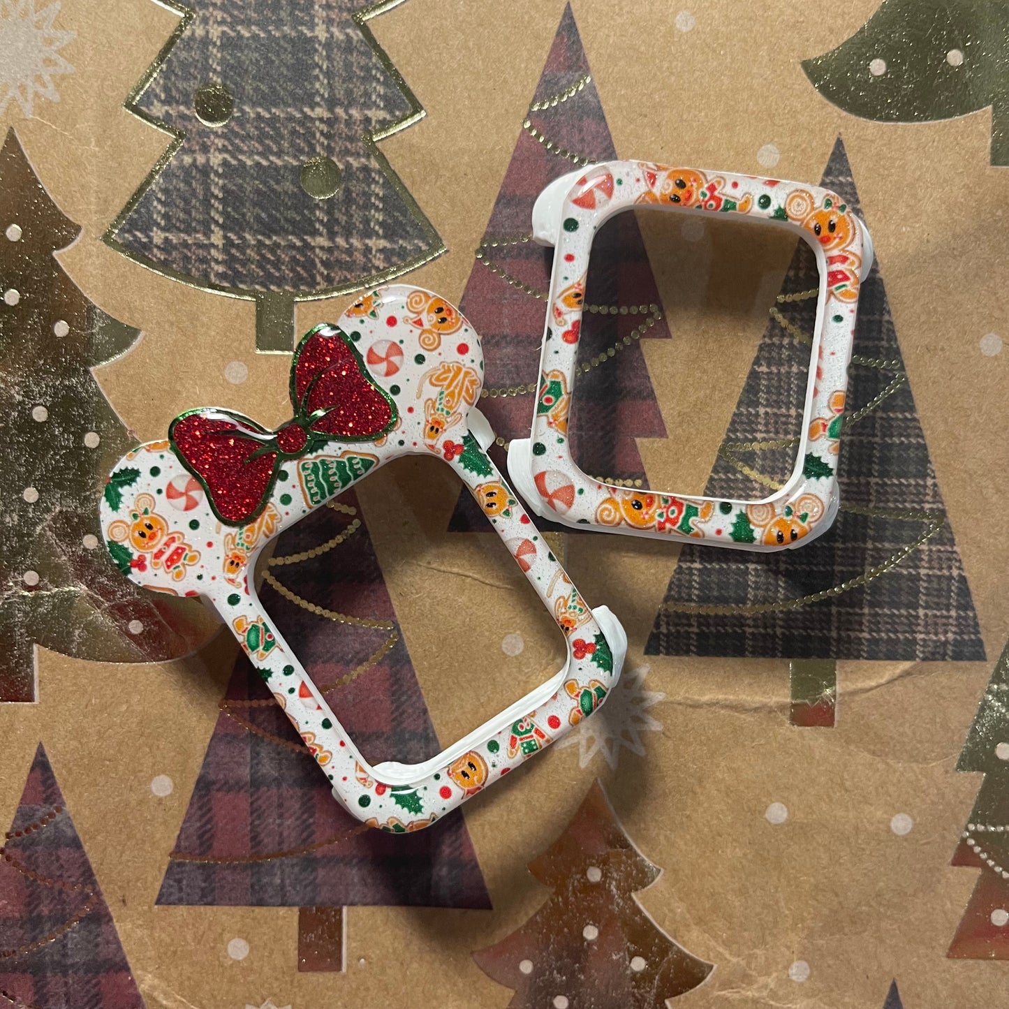 Gingerbread Christmas Watch Cover