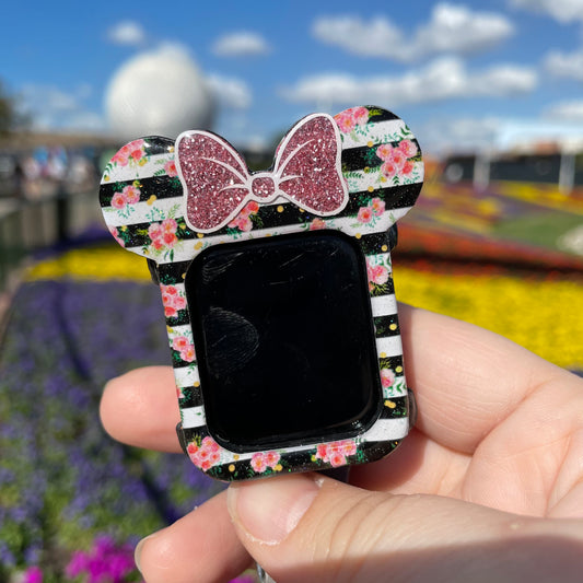 Striped Flower and Garden Watch Covers