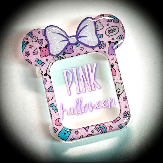 Pink Halloween Watch Cover