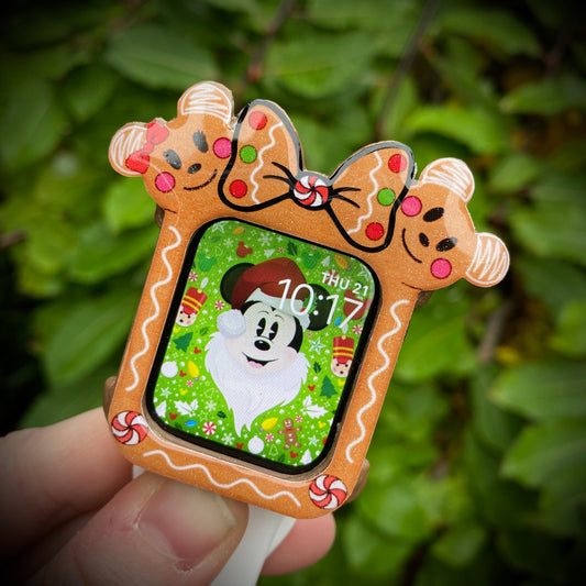 Gingerbread Ears Holiday Watch Cover
