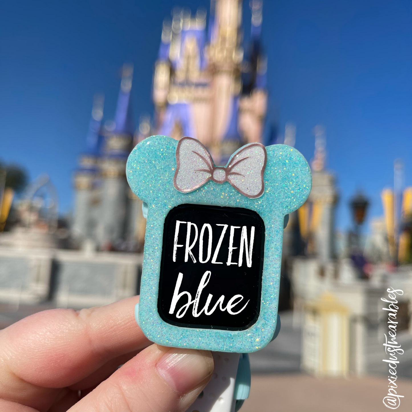 Frozen blue Watch Covers