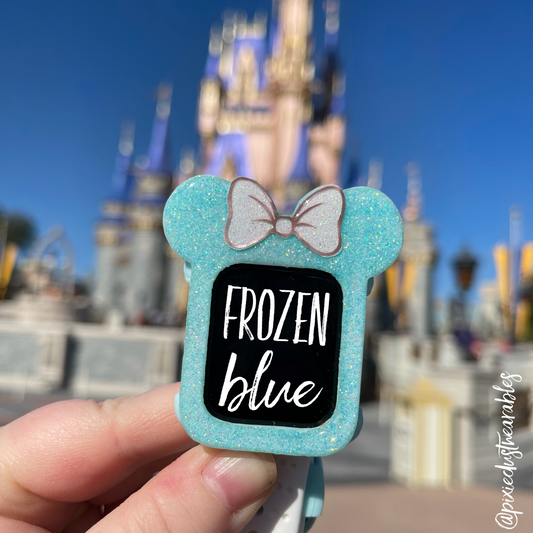 Frozen blue Watch Covers