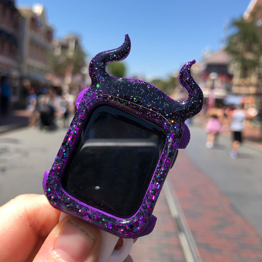 Chunky Bottom Horned Lady Villain Apple watch cover