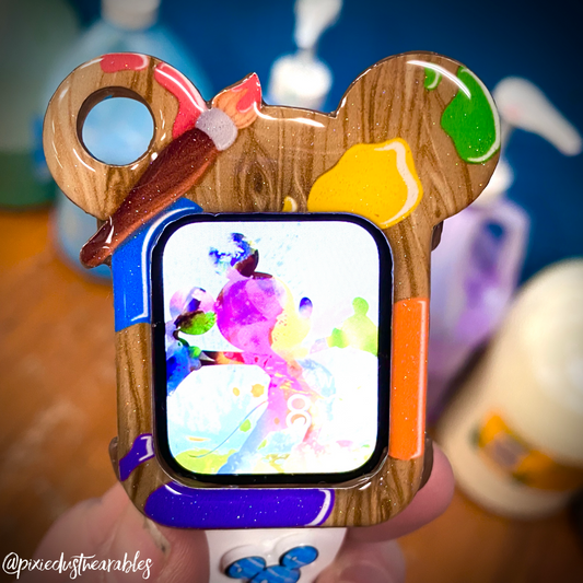 Paint palette Mouse Watch Cover