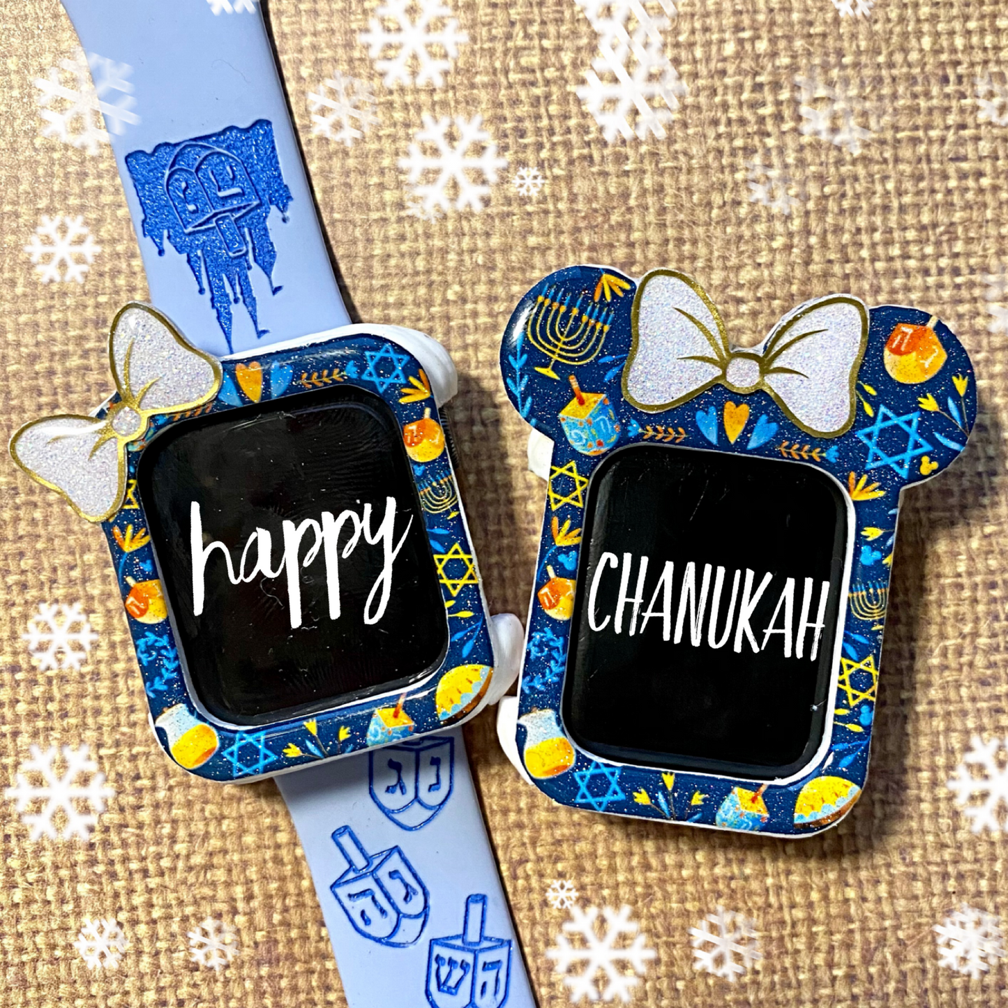 Chanukah Watch Covers