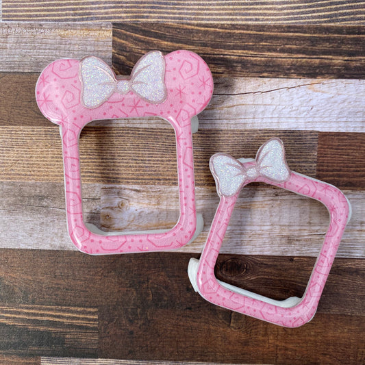 Pink teacup Watch Cover