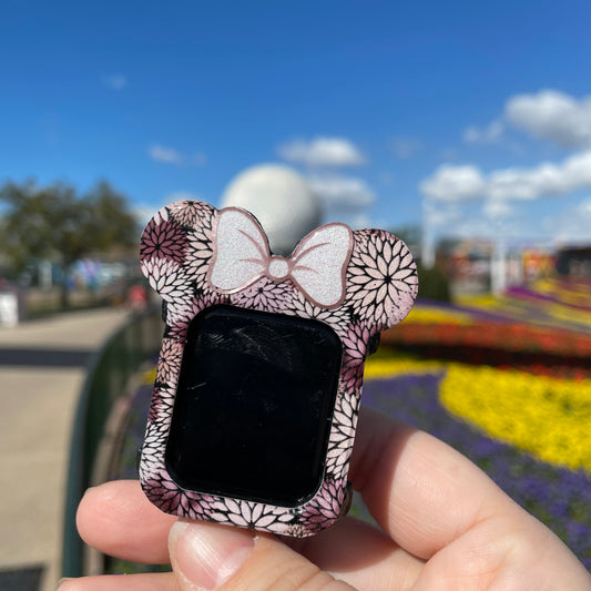 Dahlia Flower and Garden Watch Covers