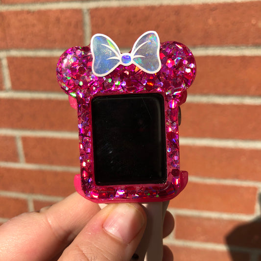 Deep Pink Chunk Watch Cover