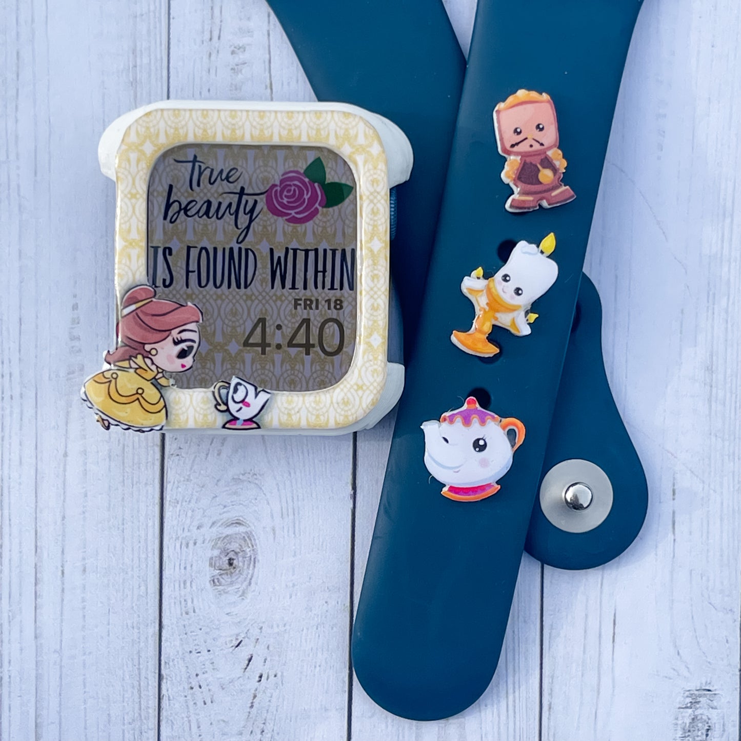 Book reading Beauty sidekick Watch Cover ONLY