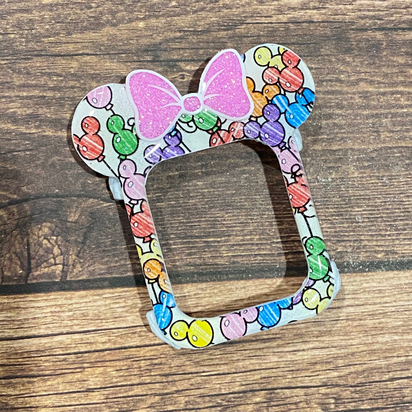 Mouse Balloons White Watch Cover