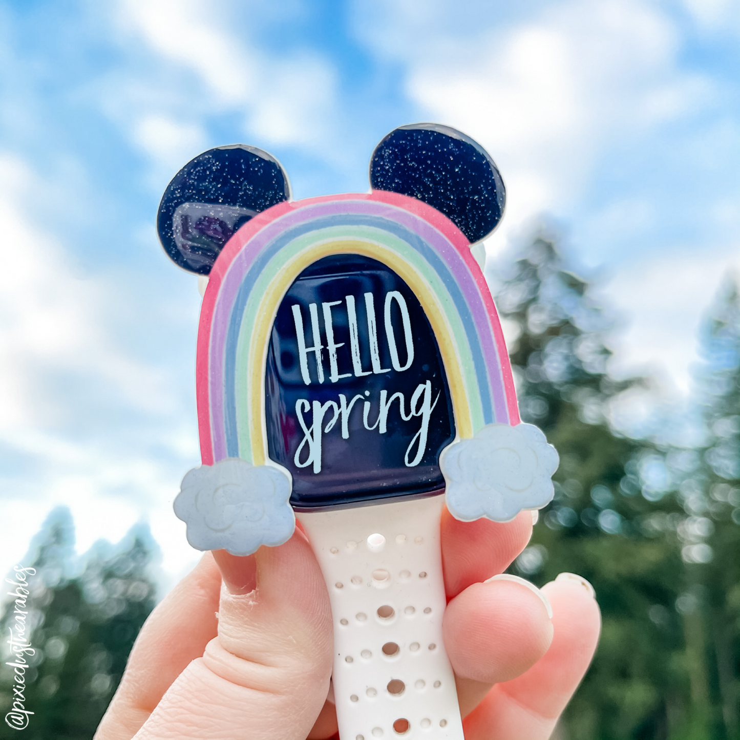 rainbow with ears Watch Cover