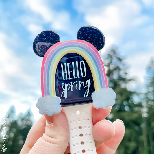 rainbow with ears Watch Cover