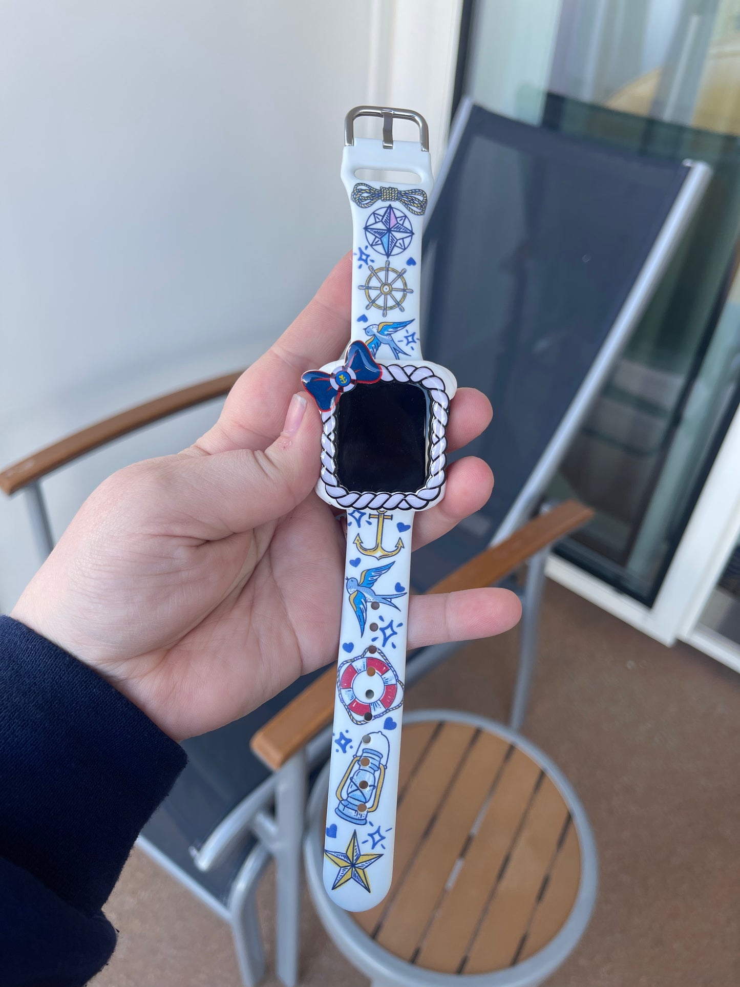 Anchors Aweigh Watch Cover