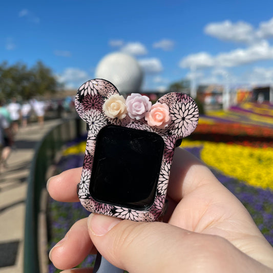 Dahlia Flower and Garden Watch Covers