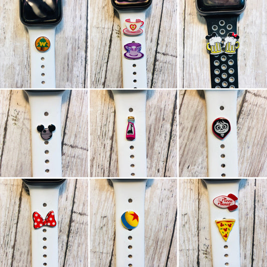 Various Band Charms Simply Pop in and out!