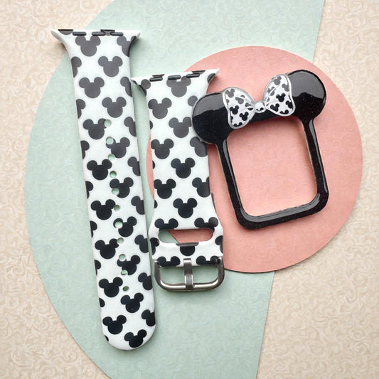 Black Mouse Heads Band and Cover BUNDLE for 10% less