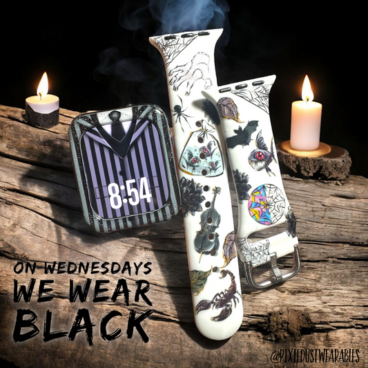 On Wednesdays We Wear Black band and cover bundle for 10% less than buying separately