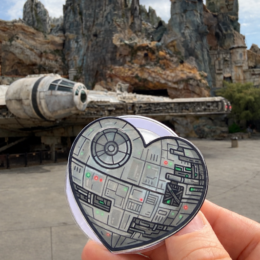Death Heart magnetic Phone Grip galactic