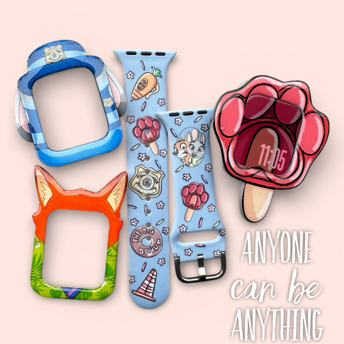 Anyone can be Anything Zoo band and Choice of ONE cover bundle 10% less than buying separate