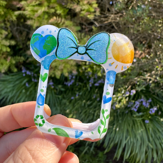 Earth Day Mouse with Bow Watch Cover