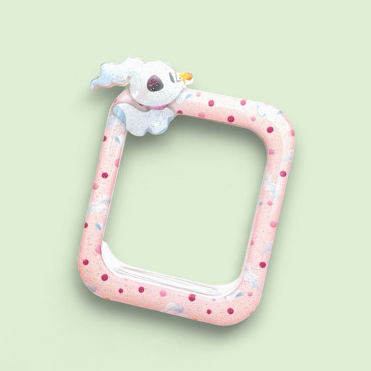 Halloween Pup on Pink Watch Cover ONLY