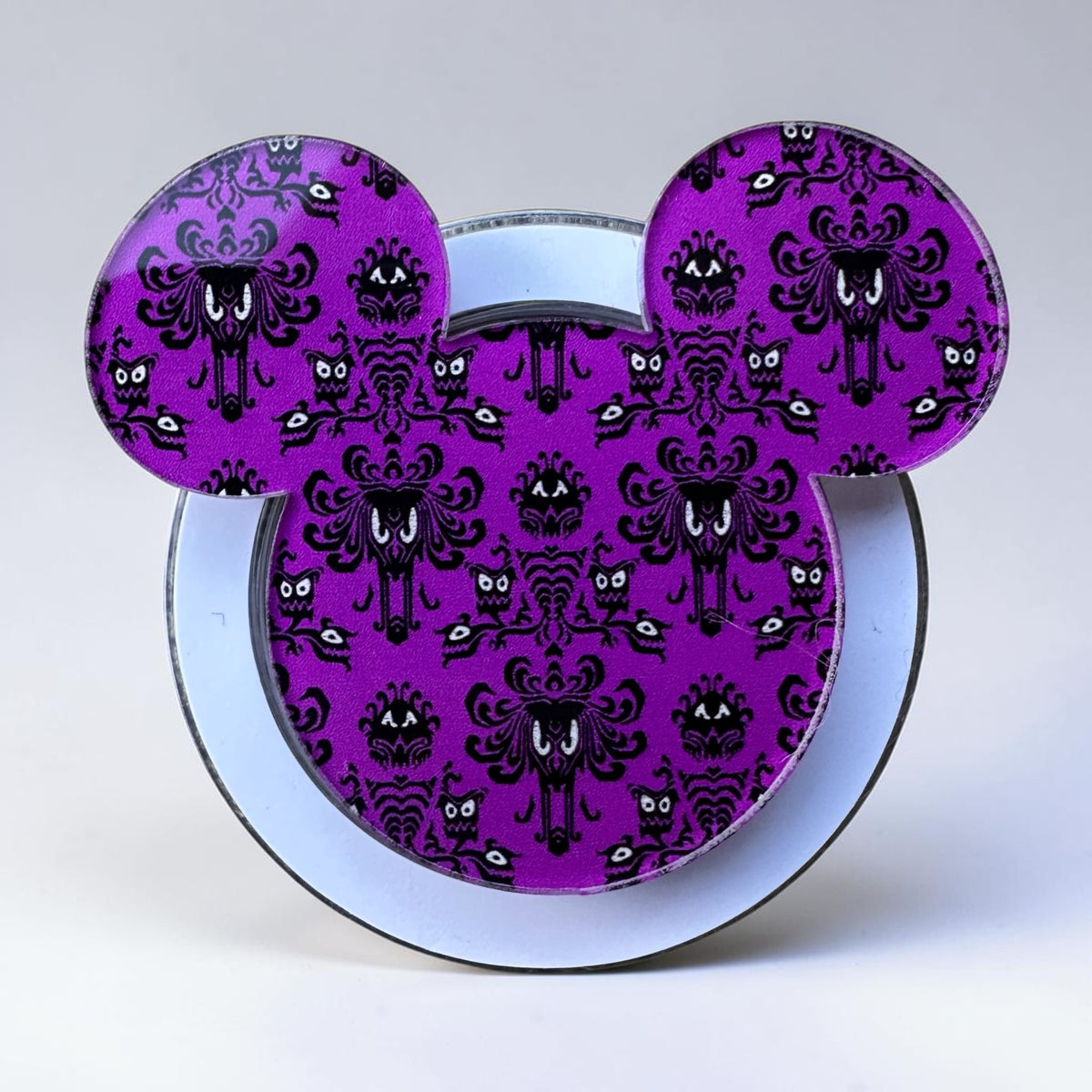 Spooky mansion wallpaper magnetic Phone Grip haunted