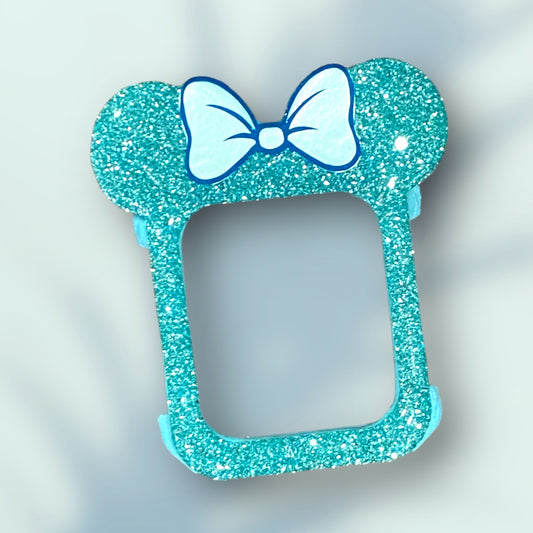 Airy Aqua Mouse with Bow Watch Cover