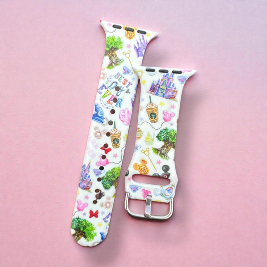 Best Day Ever white BAND ONLY