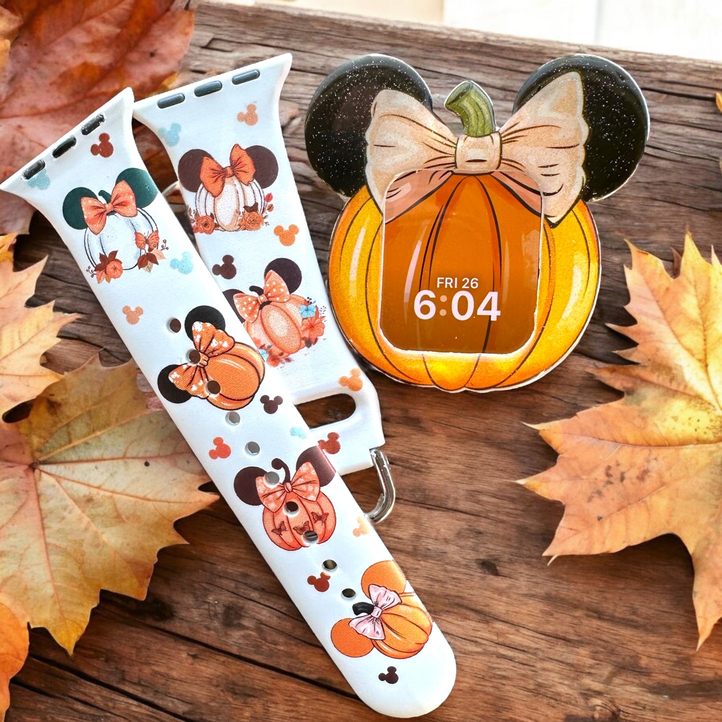 Farmhouse Pumpkin band and cover bundle for 10% less than buying separately