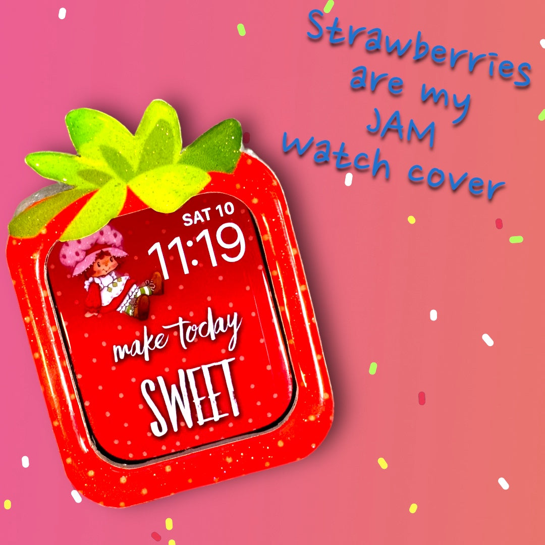 Strawberry Watch Cover ONLY