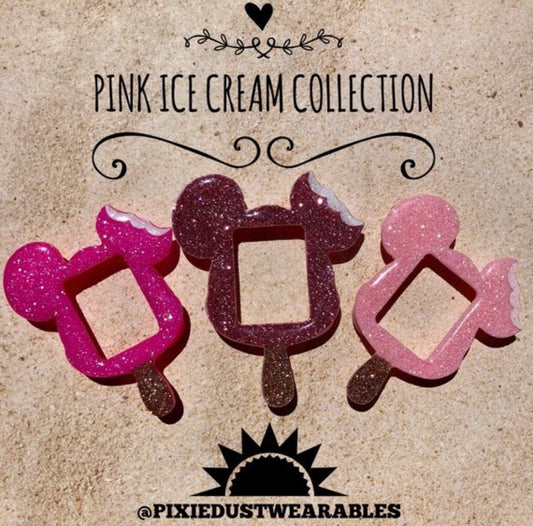 Pink Ice Cream Collection apple watch cover snack