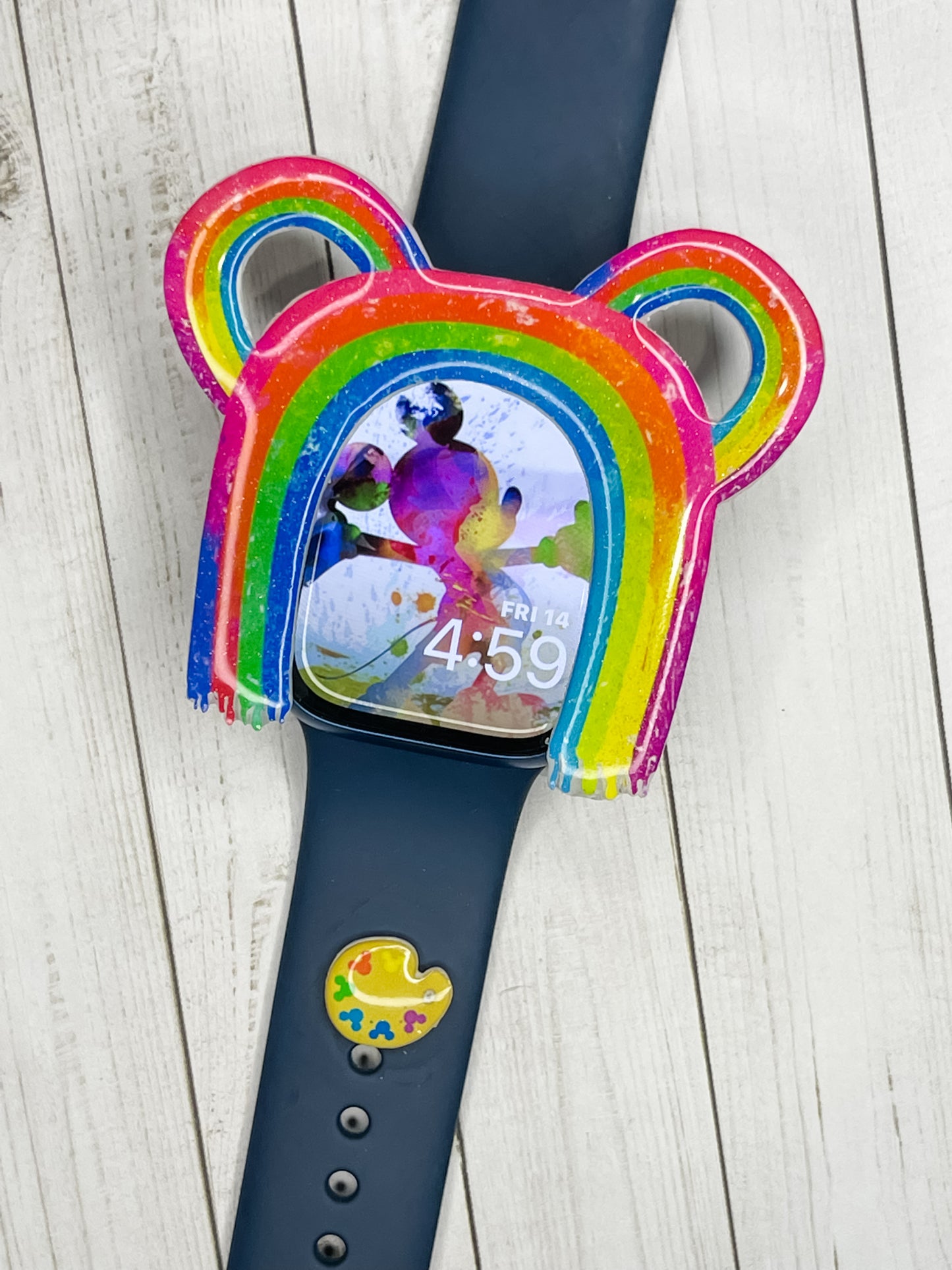 Painted Rainbow Watch Cover