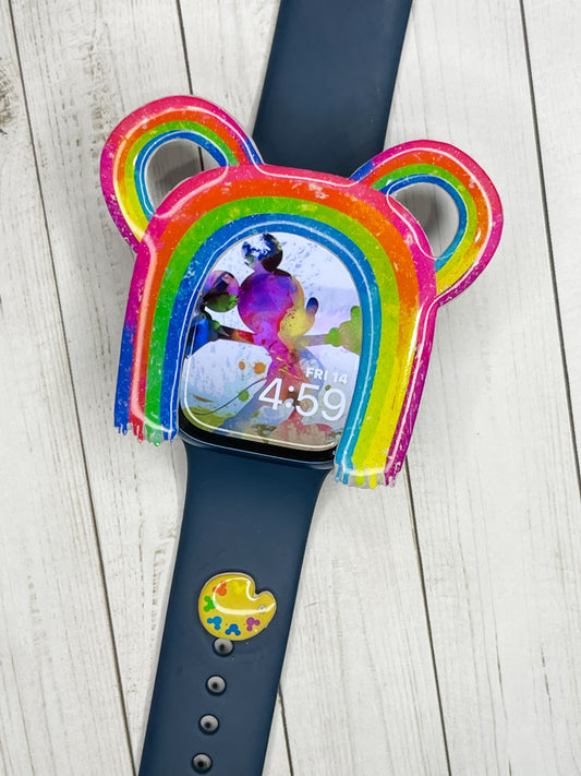 Painted Rainbow Watch Cover