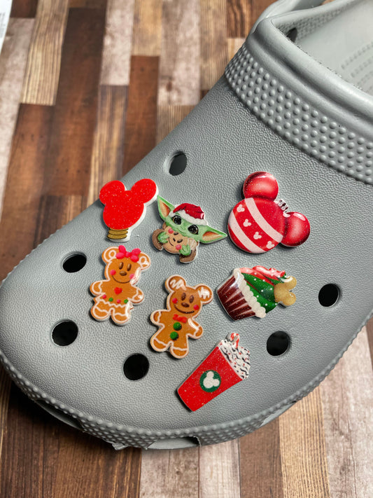 Christmas Croc Charms