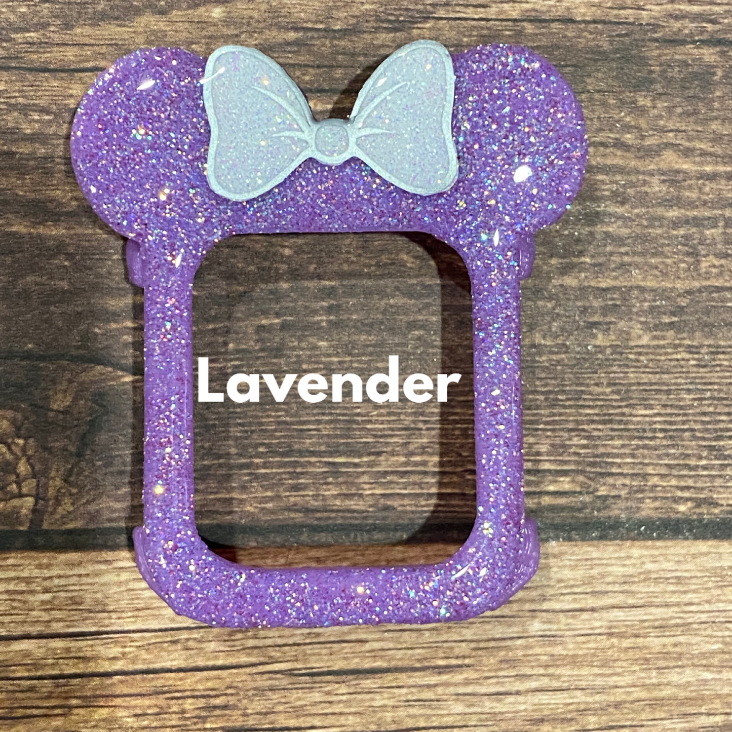 Glitter mouse with bow Watch Cover