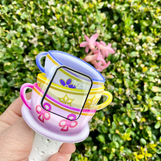 Stacked Teacups Watch Cover