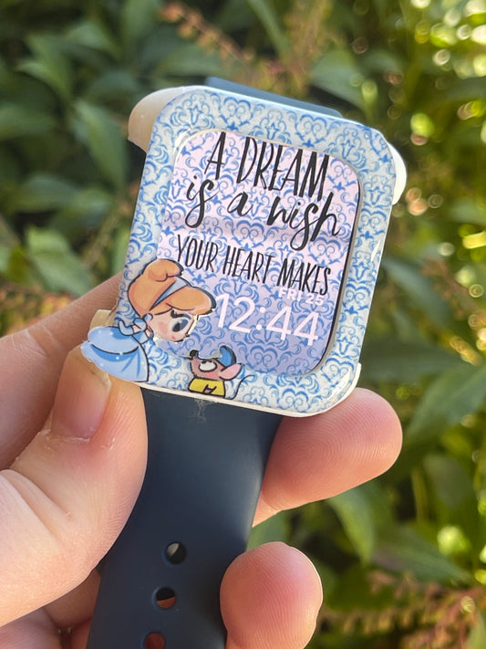 Glass slipper sidekick Watch Cover