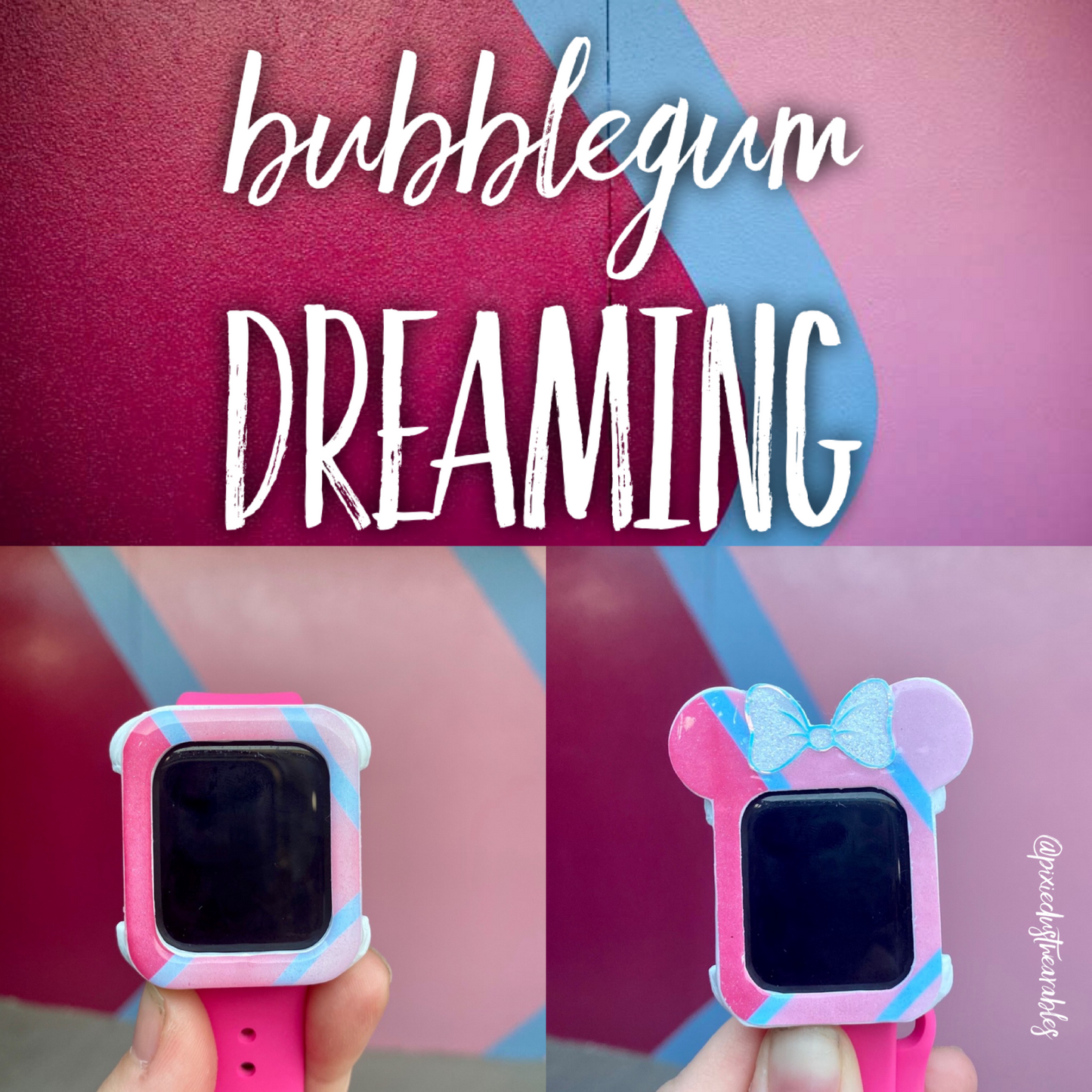 Bubblegum Wall Watch Covers