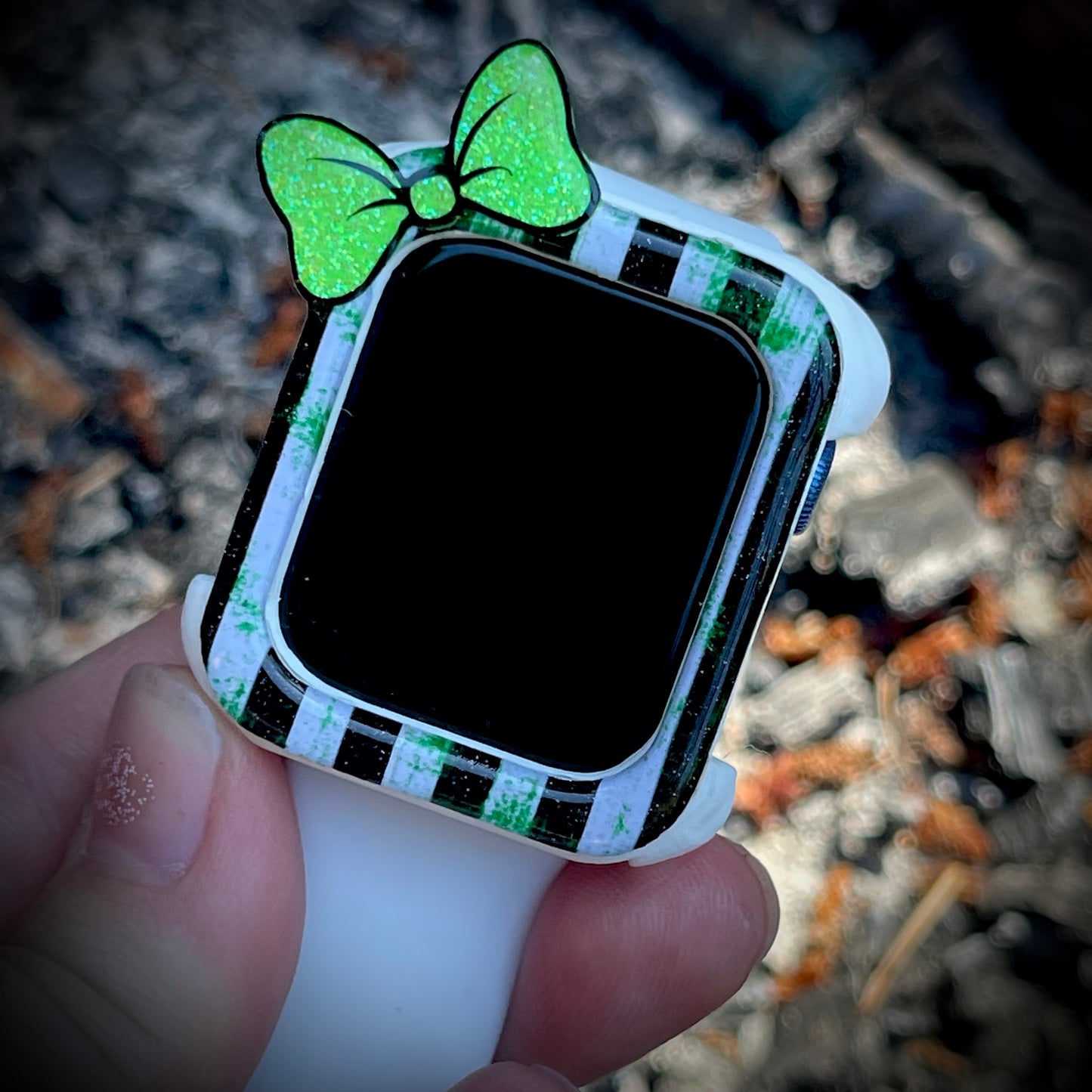 Beetle Juice inspired Watch Cover